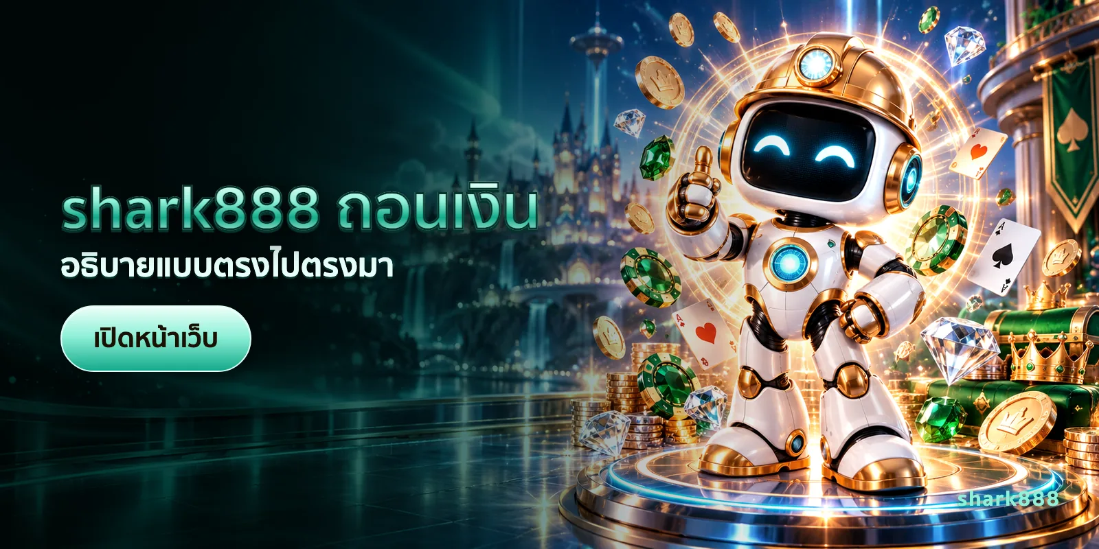 ภาพประกอบบทความ shark888 ถอนเงิน — อธิบายแบบตรงไปตรงมา